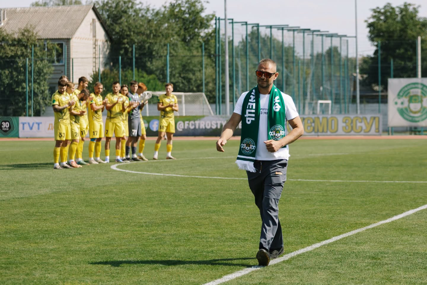 ФК «Тростянець» зіграв внічию 0:0 з черкаським «Карбоном» у ювілейному матчі