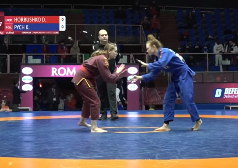 Дарина Горбушко представляла тростянеччину на Чемпіонаті Європи з грепллінгу