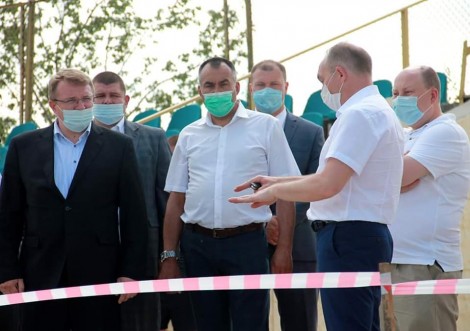 «Тростянець впевнено рухається до статусу одної з малих столиць спорту» - Міністр О.Немчінов