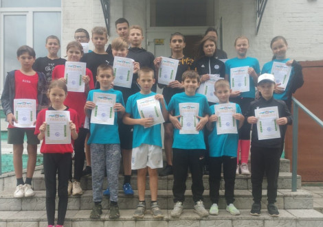 У Тростянецькій ДЮСШ провели відкрите тренування з легкоатлетичного кросу