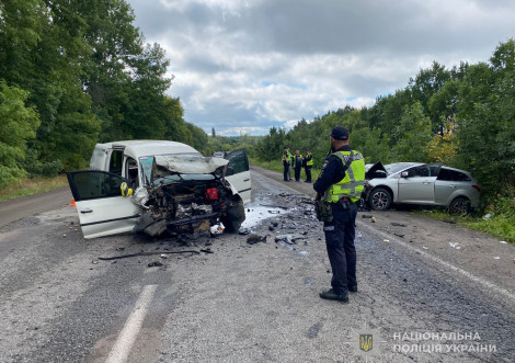 На трасі Суми-Полтава біля Боромлі загинули двоє людей