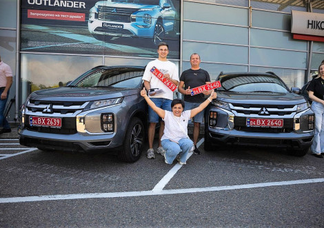 IRC подарував Тростянецькому ЦПМД два автомобілі Mitsubishi