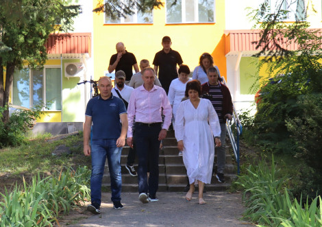Голова Сумської ОВА відвідав Тростянець з робочим візитом