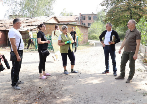 У Тростянці працює штаб з ліквідації наслідків ворожої атаки