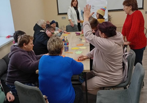 У ХАБі "Незламні" провели заняття-ретрит для жінок із життєвим досвідом