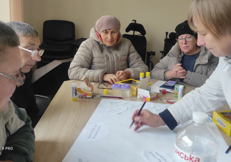 Організація осіб з інвалідністю "ТРОІ" заверила серію психологічних тренінгів