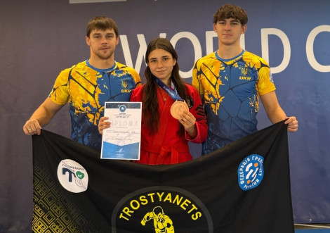 Тростянчанка Дар'я Гордієнко бронзова на Чемпіонаті світу з грепплінгу в Греції
