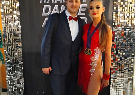 Ольга Гостєва з Тростянця здобула два ІІ місця на "XIV Kharkiv Dance Award" зі спортивних бальних танців