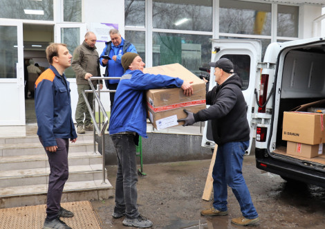 Фонд AICM передав Тростянцю гуманітарну допомогу на суму понад 5 млн гривень