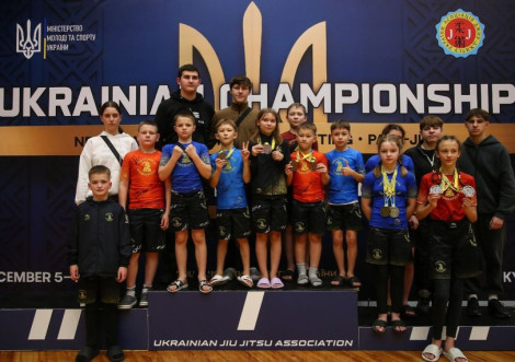 Тростянецькі спортсмени здобули 9 медалей на Чемпіонаті України з джиу-джитсу у Києві