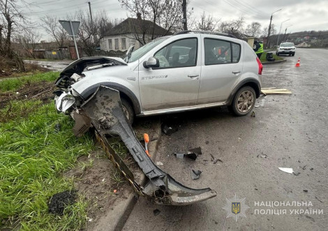ДТП на вул.Вознесенській з чотирма постраждалими після зіткнення трьох автомобілів