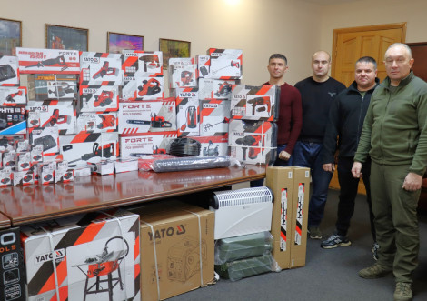 Тростянецькі комунальники отримали допомогу від партнерів