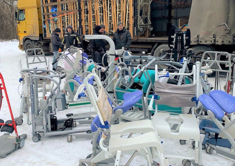 Тростянецька лікарня отримала партію допомоги від фонду "Шведський центр допомоги"