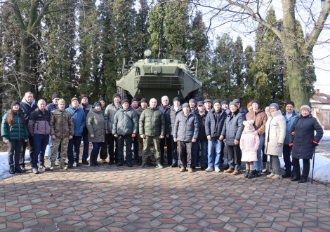 У Тростянці вшанували учасників бойових дій на території інших держав