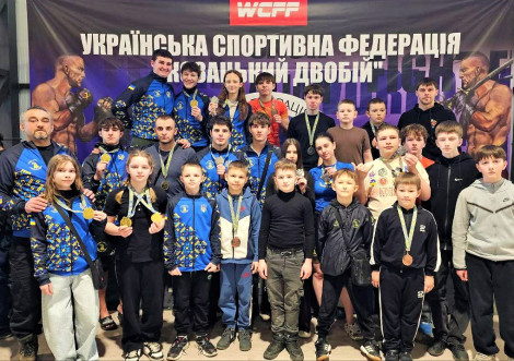 Тростянецька «Топ Тім» привезла медалі з Чемпіонату України з козацького двобою