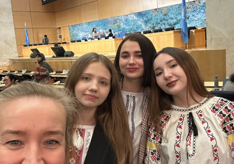Тростянецька молодь виступила на сесії Ради ООН з прав людини у Женеві