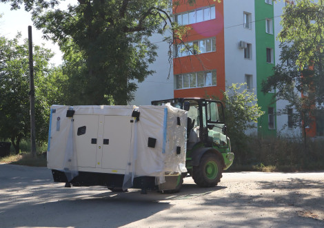 Тростянець отримав чотири генератори від програми «Партнерство за сильну Україну»