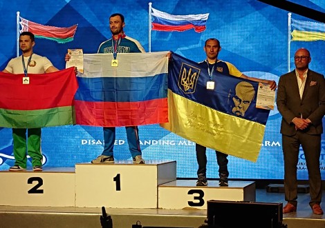 Тростянчанин Володимир Касьяненко став бронзовим на Чемпіонаті Європи з армрестлінгу