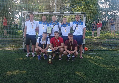 ДП "Тростянецький лісгосп" чемпіон Тростянця з міні-футболу (ФОТО)