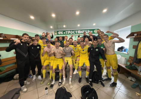 ФК «Тростянець» здобув вдома перемогу 3:0 над «Чорноморцем-2»