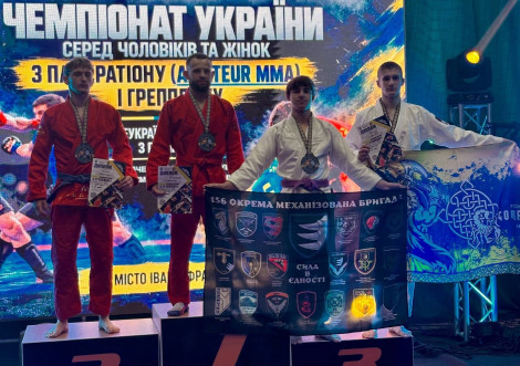 Тростянецькі грепплери здобули три бронзи на чемпіонаті України в Івано-Франківську